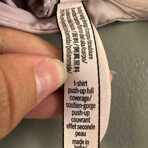 Victoria's Secret T-Shirt Push-Up Full Coverage Lavender Purple Bra 32B‎ - Picture 7 of 9